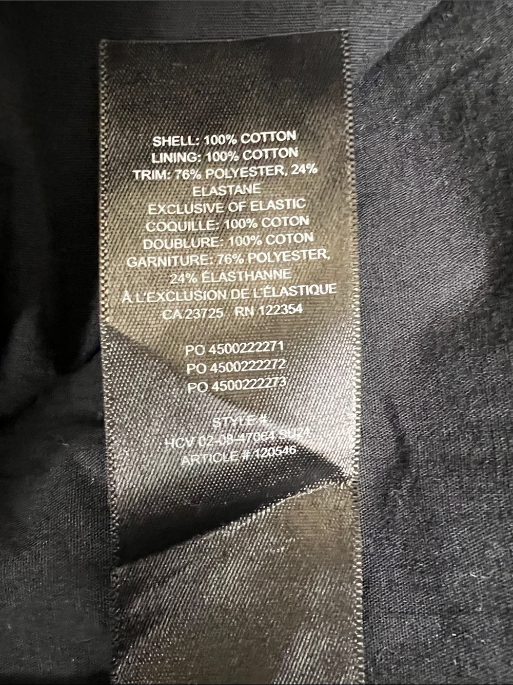 NWT Aritzia Sunday Best 100% Cotton Strudel Poplin Dress Black Size XL - Picture 12 of 12